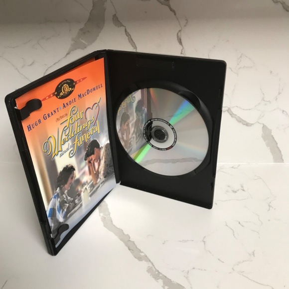 Four Weddings and a Funeral 1993 DVD Movie Romantic Comedy - Picture 3 of 3